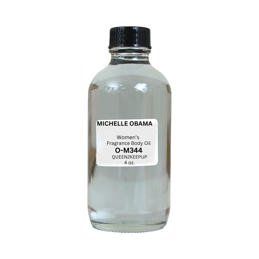 Michelle Obama Women's Body Oil Elegant Floral and Empowering Similiar 4 oz